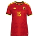 Billige Fotballdrakt Belgia Thomas Meunier #15 Replika Hjemmedrakt Dame VM 2026 Kortermet